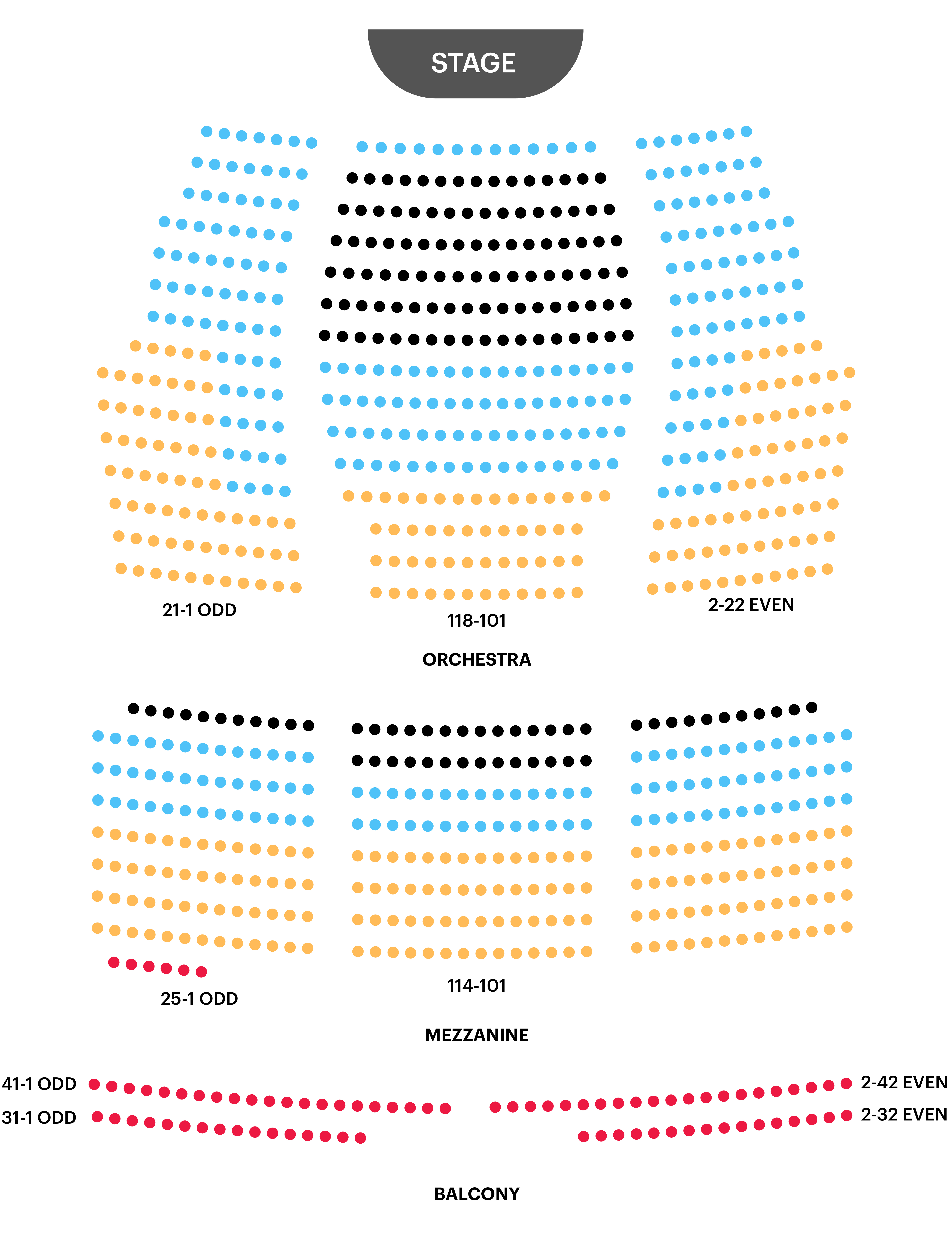 Walter Kerr Theatre Seating Chart Best Seats Real Time